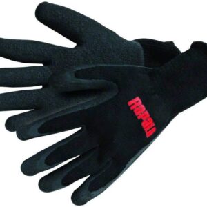 Rapala Fisherman’s Gloves, X-Large , Black