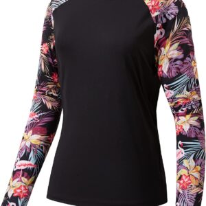 BASSDASH Women’s UPF 50+ UV Sun Protection T-Shirt Long Sleeve Fishing Hiking Performance Shirts