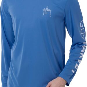 Guy Harvey Men’s Long Sleeve Performance Sun...