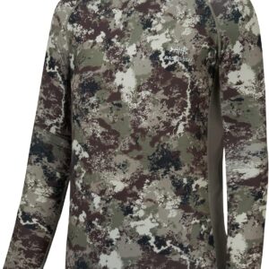 BASSDASH Men’s Hunting Camo Performance Long...