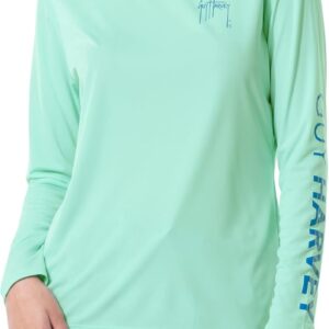 Guy Harvey Women’s Long Sleeve Performance Sun Protection Shirt UPF 50+