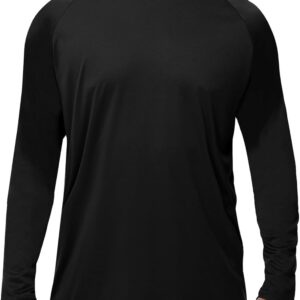 Long Sleeve Shirts for Men – Dry Fit Moisture Wicking UV UPF Sun Protection T-Shirts for Fishing Workout Swim