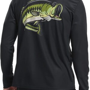 LRD Fishing Shirts for Men Long Sleeve UPF 50 Sun Protection Performance Shirt