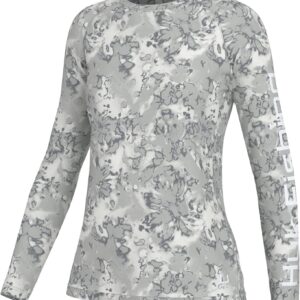HUK Pursuit Pattern Long Sleeve, Fishing Shirt for Women