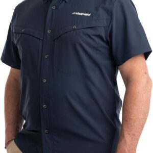 Whitewater Lightweight Moisture Wicking Short Sleeve Fishing Shirt with UPF 50