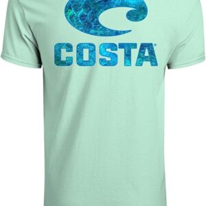 Costa Del Mar Unisex Adult Mossy Oak Costal Short Sleeve T-Shirt