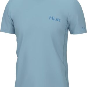 HUK Men’s Icon X Short Sleeve, Fishing Shirt with Sun Protection