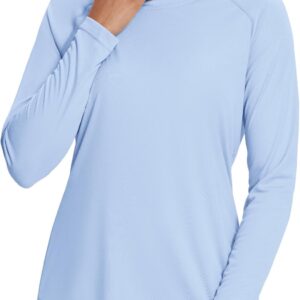 BALEAF Women’s UPF 50+ Sun Shirts Long Sleeve UV Protection Rash Guard Lightweight Quick Dry SPF Hiking Tops Outdoor