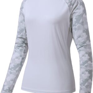 BASSDASH Women’s UPF 50+ UV Sun Protection T-Shirt Long Sleeve Fishing Hiking Performance Shirts