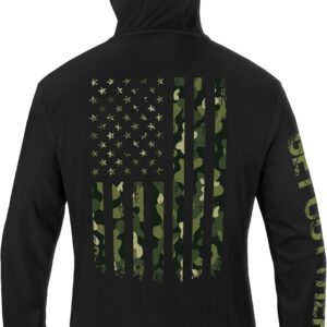 GOT Sports UPF 50+ Hooded Fishing Shirt for Men Women – Long Sleeve Hoodie T Shirts – UV Sun Protection, Lightweight