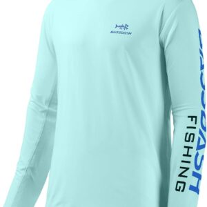 BASSDASH Fishing T Shirts for Men UV Sun Protection UPF 50+ Long Sleeve Tee T-Shirt