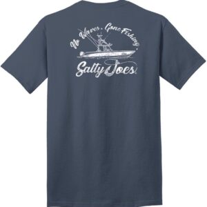 Salty Joe’s Men’s Custom Graphic Logo Heavyweight Cotton T-Shirts