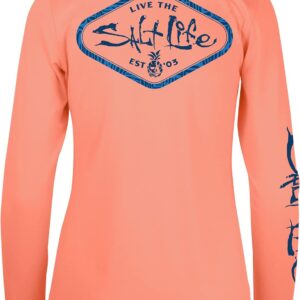 Salt Life Women’s Simply Salty Long Sleeve Performance Shirt