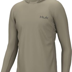 HUK Icon X Hoodie, Fishing Shirt with Sun Protection for Men