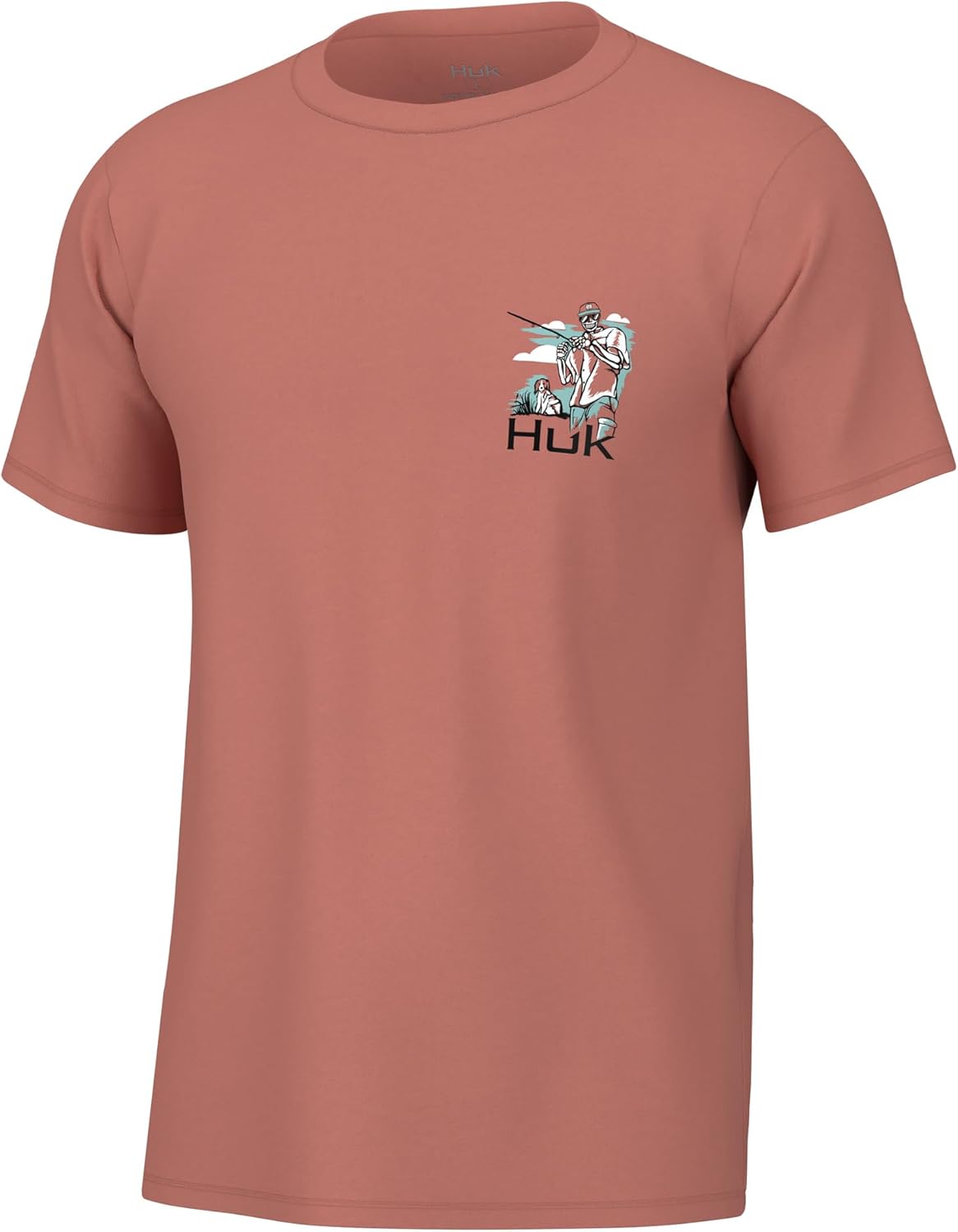 HUK Men's Fishing Graphic Tee, Performance Short Sleeve, Quick-Dry - Image 2