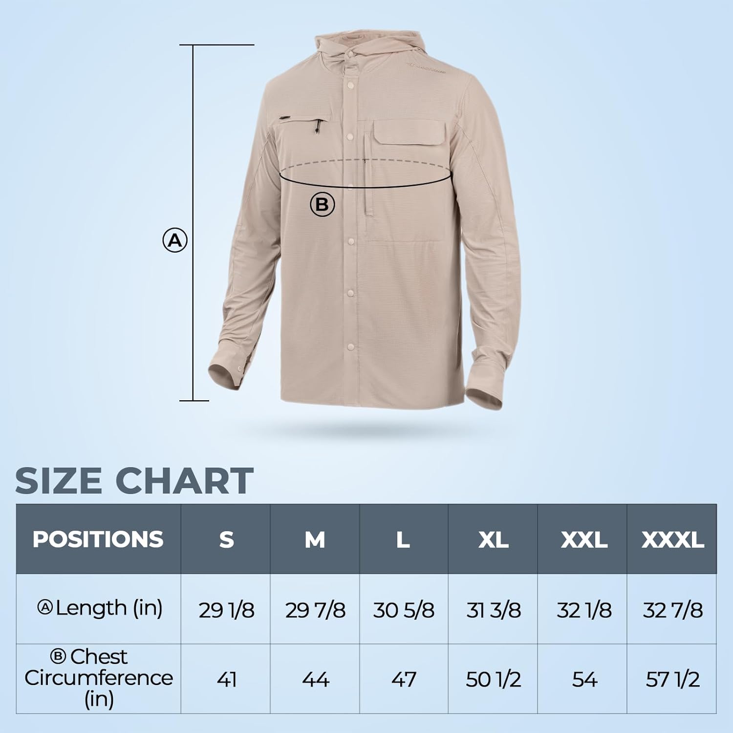 KastKing Baxter Pass UPF 50+ Long Sleeve Shirt with Hood - Breathable, Quick-Dry, 4-Way Stretch, Multi Design for Outdoors - Image 8