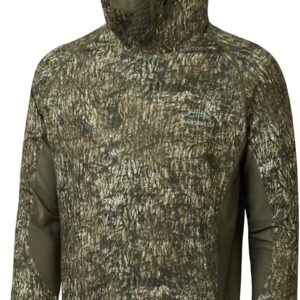 BASSDASH UPF 50+ Men’s Hunting Shirts with Mask Long Sleeve Camo Fishing Hoodie