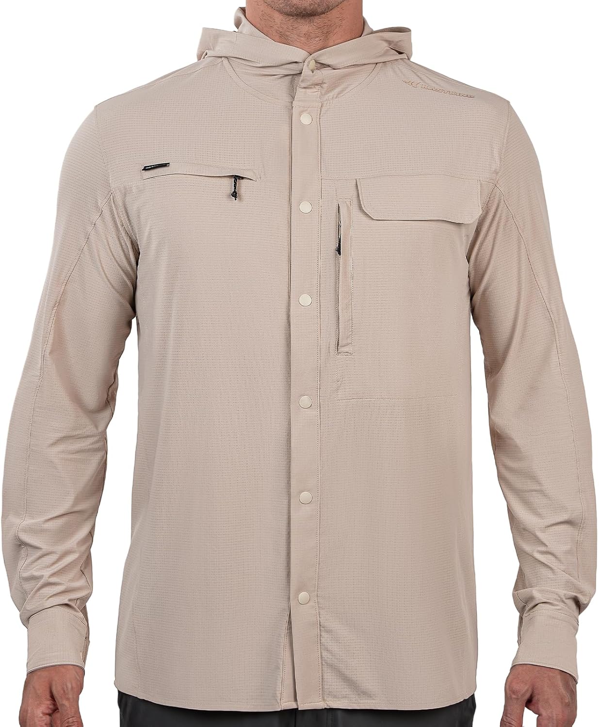 KastKing Baxter Pass UPF 50+ Long Sleeve Shirt with Hood - Breathable, Quick-Dry, 4-Way Stretch, Multi Design for Outdoors