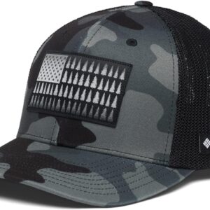 Columbia Unisex-Adult Tree Flag Mesh Ball Cap – High Crown