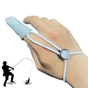 Handmade Professional Single-Finger Glove No-Slip No-Scratch Index Finger Glove Stall Shield Fishing Finger Shield for Outdoor Fishing Casting Gloves for surf fishing Gloves Men