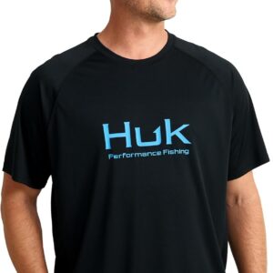 HUK Men’s Pursuit Short Sleeve, Performance Shirt + Sun Protection