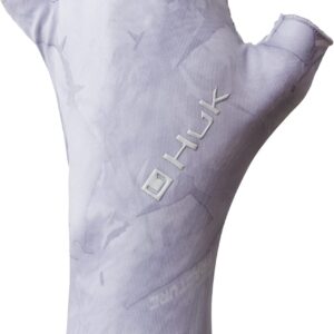 HUK Mens Sun Glove | Quick-Drying Fingerless Fishing Gloves