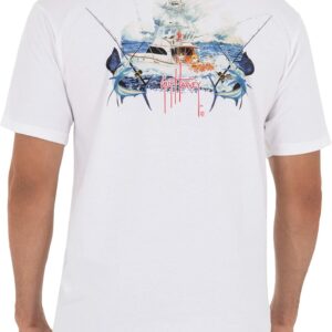 Guy Harvey Men’s Billfish Collection Short Sleeve Pocket T-Shirt