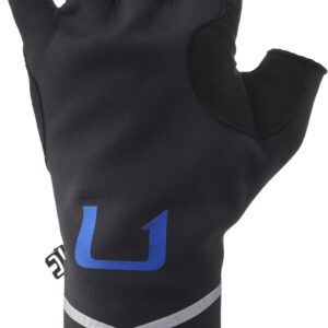 HUK Unisex-Adult Power Stretch Fingerless Fishing Gloves