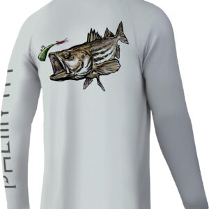 Palmyth Fishing Shirts for Men Long Sleeve UPF 50+ T Shirt Sun Protection Tee