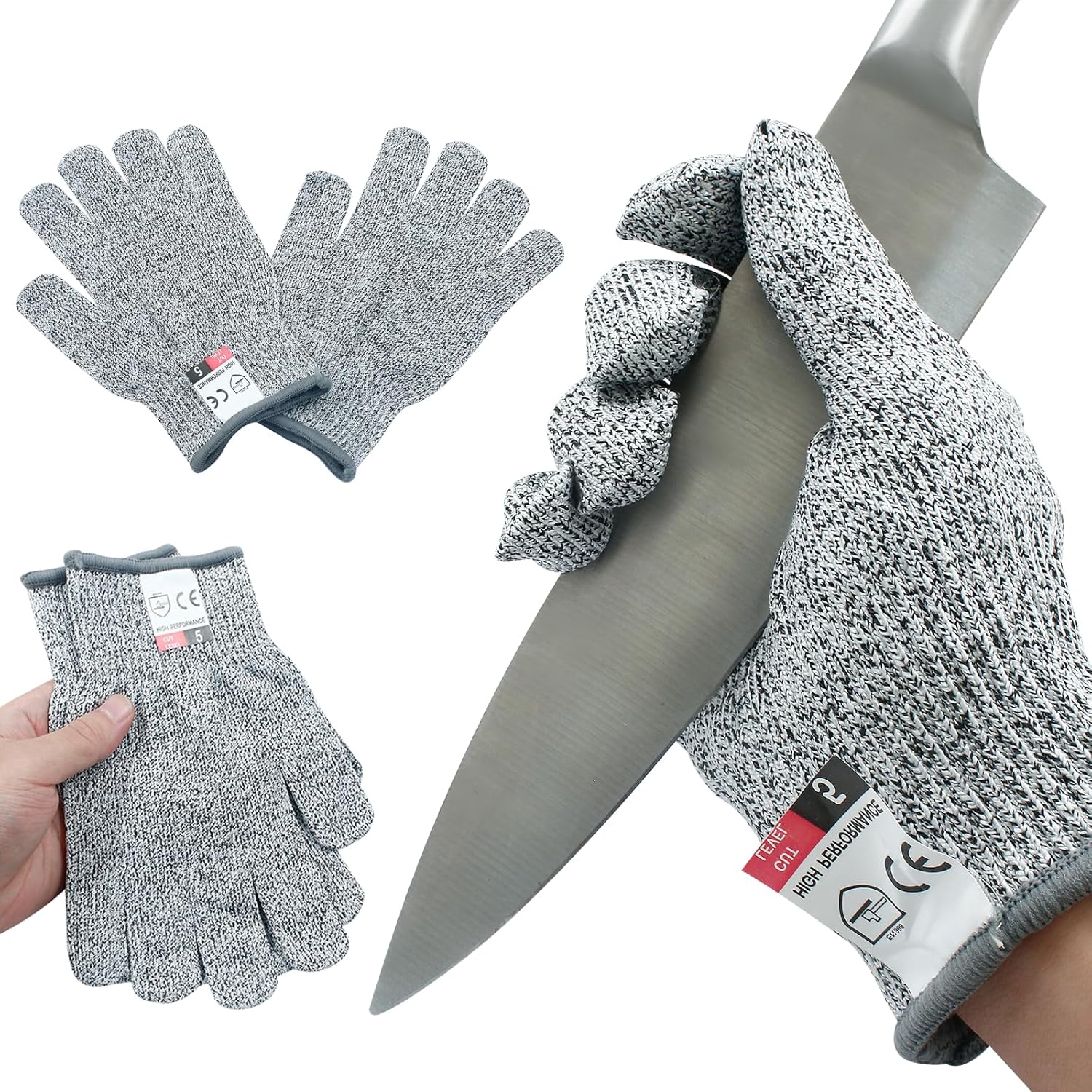 Zorfeter Cut Resistant Gloves for Kids