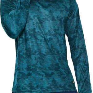 MIER Men’s UPF 50+ Sun Shirts Quick Dry Long Sleeve UV Shirts Lightweight Rash Guard Swim T-Shirts Hiking Running