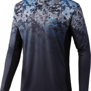 HUK Men’s Icon X Camo Long Sleeve Performance Fishing Shirt