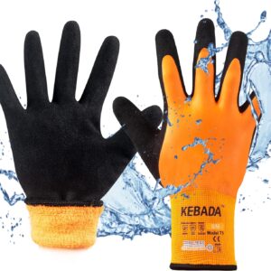 Waterproof Winter Work Gloves for Men and Women,In...