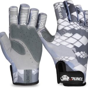 RUNCL Fingerless Gloves RAGUEL, Fishing Gloves, Su...