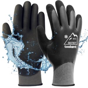 OriStout Waterproof Winter Work Gloves for Men and...