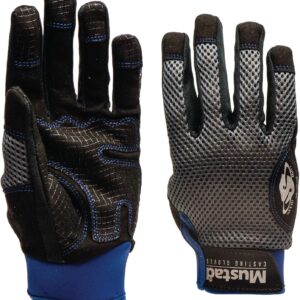 Mustad Casting Gloves, Pair Size M M