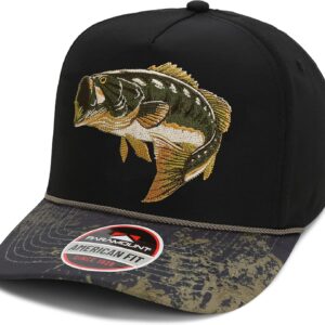 Paramount Outdoors Fly Fishing Hat Collection Fishing Baseball Caps for Men Peformance Fabric with Comfort Snapback