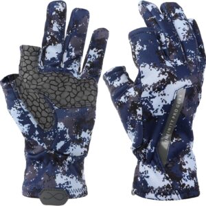 Fishing Gloves – Glove Men Women, Slip Resistant, Salt Fresh Camo Fish Accessories, SPF UV Sun Protection, Cold Hot Weather Breathable, Kayaking Paddling Hiking Sailing Rowing