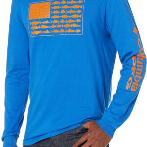 Columbia Men’s Long Sleeve Tee Shirt Outdoors Fishing Camping Hiking
