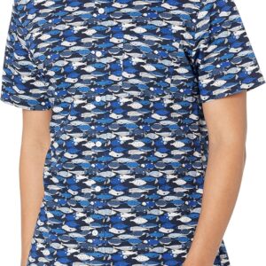 Amazon Essentials Men’s Slim-Fit Short-Sleeve Print Shirt