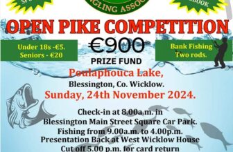 Dates announced for Newbridge District Pike Anglers Open Competition | Fishing in Ireland