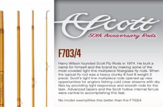 Jim Bartschi on the Scott Fly Rod Company 50th Anniversary F703/4