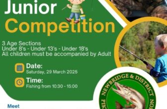 Newbridge Pike Anglers host IFPAC Junior Competition this weekend | Fishing in Ireland