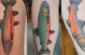 Permanent Fly-Fishing Art by Tattooist AJ McGuire