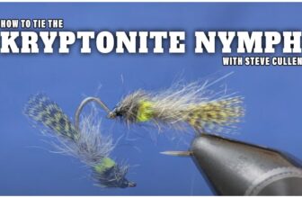 How to tie the KRYPTONITE Fly with Steve Cullen