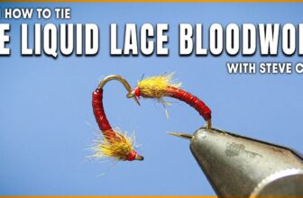 How to tie the Liquid Lace Bloodworm with Steve Cullen