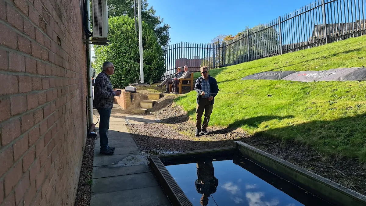 Casting demo with instructors