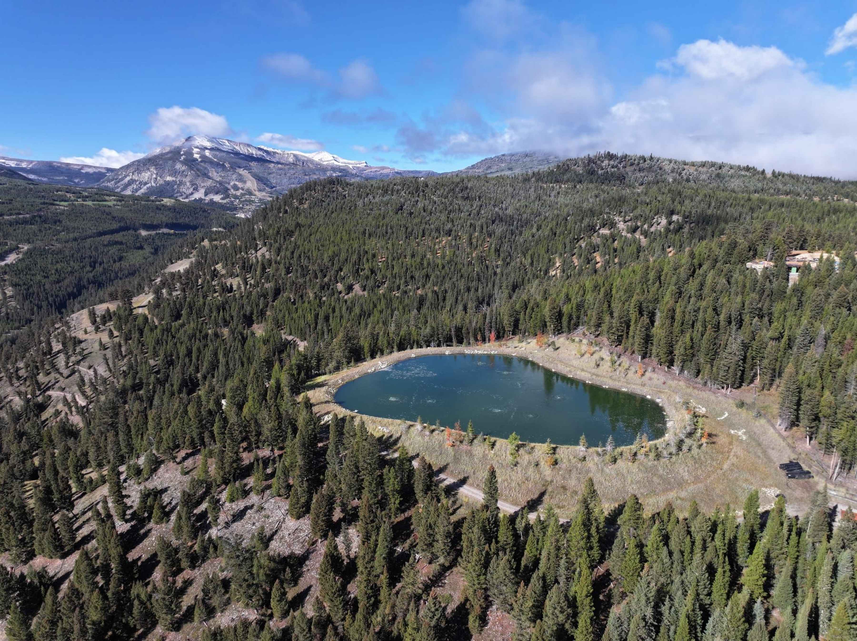 yellowstone club wastewater pond