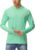 isnowood Sun Shirt UPF 50+ Men’s Fishing Long Sleeve UV Protection Hoodie Hiking Rash Guard Swimming Running