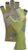 Fish Monkey FM11-SAGE-XXL Half Finger Guide Glove Sage- Xx Large